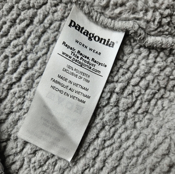 Patagonia Los Gatos Quarter Zip Pullover Women's XL Gray - Picture 5 of 11